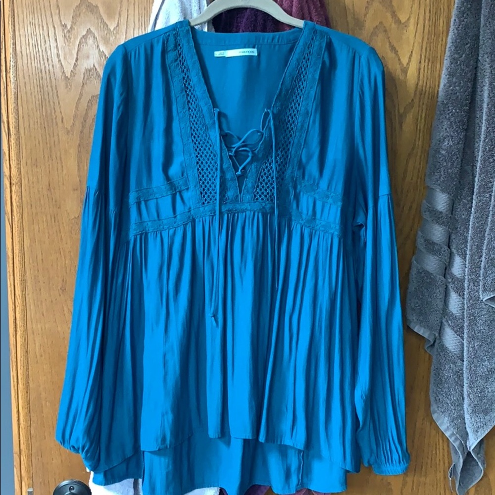 Long sleeve blouse
